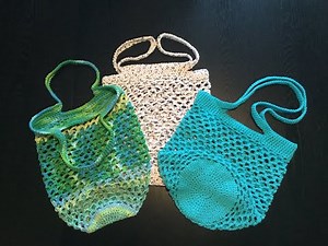 HOW TO - CROCHET A NET MARKET BAG - FULL TUTORIAL & PATTERN