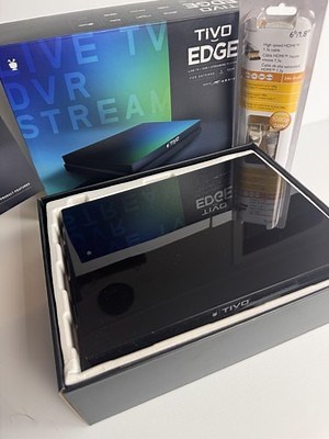 TiVo Edge for Antenna OTA DVR 500GB 2-Tuner 4K UHD Complete in Box Tested | eBay