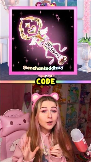 NEW DTI CODE! 😍 Super CUTE WAND For ENCHANTEDDIZZY! #dresstoimpress #roblox
