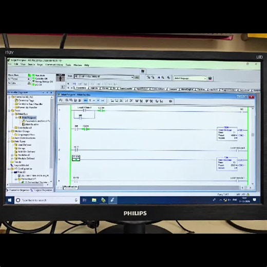 #allenbradley #studio5000 #logixdesigner #plc #plprogramming #ladderlogic… | samiksha sarode