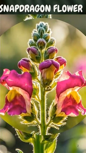Snapdragon flower