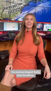 32K views · 1.6K reactions | 旅 Happy Thanksgiving! Today’s weather headlines include gusty wind and a stronger chill for Friday & Saturday. Then, tracking a cross-country storm set to deliver our next rain Sunday. The full forecast can be found at wcvb.com/weather #wcvb | Meteorologist Kelly Ann | Facebook