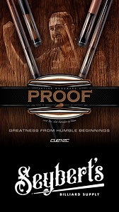 Skyler Woodward’s new AVID Proof series cues from Cuetec arrive with the accuracy, power, and control needed to remind the game’s big spenders that they might have been better off saving for a rainy day – or to pay off for the next set. Available in black and brown with a lizard wrap or no wrap. https://seyberts.com/products/cuetec-avid-proof-series-black-pool-cue-with-whiskey-lizard-wrap-95-325ltc #SeybertsBilliardSupply #CuetecAvidProof | Seybert's Billiard Supply | Facebook