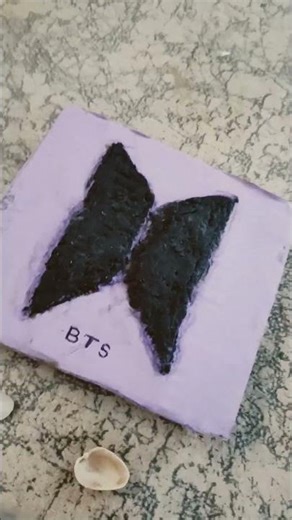 Trying texture art for first time #BTS#LOGO#