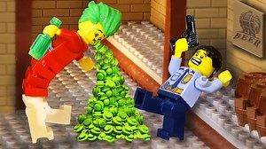 【LEGO Land】乐高警方｜酒窖内小偷呕吐