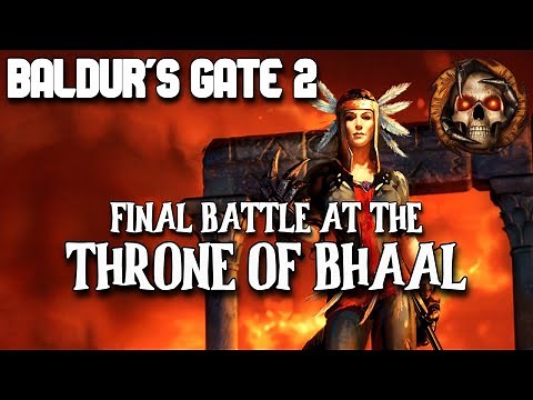 Baldur's Gate 2: Throne of Bhaal - Final Battle and Ending - Amelyssan - Solo Mage/Thief