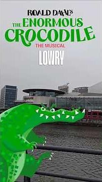 Come With Us To See Roald Dahl's The Enormous Crocodile The Musical At The Lowry #theatrereview