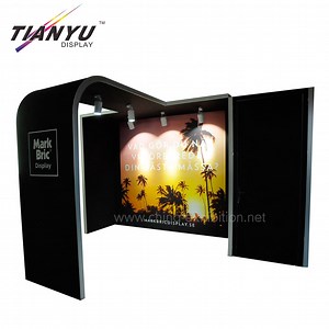 [Hot Item] 3X3 Size Portable Design Standard Aluminium Retail Partition Walls Modern Shell Panel Exhibition Booth Stand