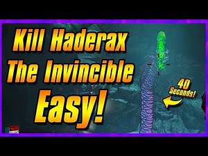 HOW TO Kill Haderax The Invincible! | Borderlands 2 Tutorial
