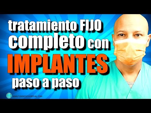 PROTESIS COMPLETA IMPLANTES PASO A PASO