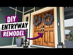 DIY Front Entrance Overhaul!