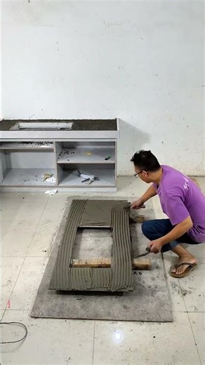 Tile Cabinet Install Time-Lapse! ⏱️ Budget Kitchen Remodel Idea