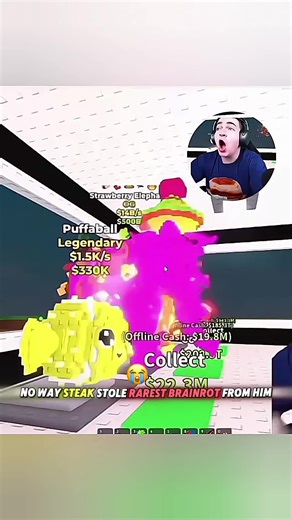 Steak what did u do💀 #roblox #sammy #brainrot