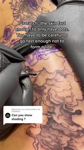 Speed Difference Between Line and Shading in Toxic Ink Tattoo