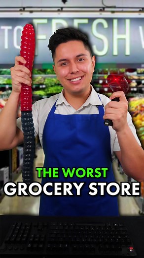 Is this the Worst Grocery Store Ever? Funny ASMR Video