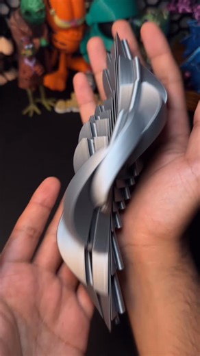 Darshan Patel | 3D-Printed Twist Fidget Ball. | Instagram