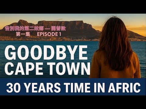 告別我的第二故鄉 — 南非開普敦 Goodbye, my second home — Cape Town, South Africa