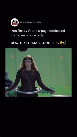 MOVIE BLOOPS DAILY on Instagram: "Behind the scenes of Doctor Strange, chaos replaces magic as actors struggle to stay serious. Green screens, awkward rigs, and unexpected slips turn intense superhero moments into pure comedy. These bloopers reveal how much patience and humor it takes to create epic Marvel scenes audiences love worldwide today everywhere always. While the final film looks flawless, these moments prove filmmaking is messy and human. Laughter on set helps reset focus, builds chemi