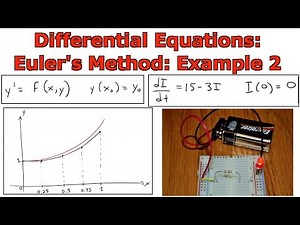 Differential Equations: Euler's Method: Example 2
