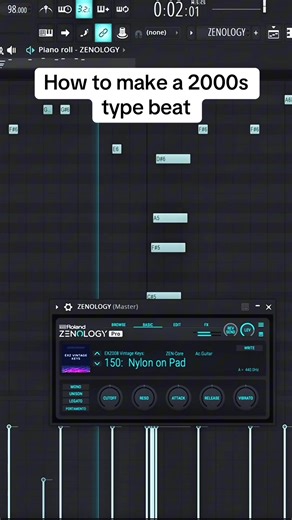 How to make a 2000s type beat [Prod by Lennio] #musicproduction #producer #sounddesign #typebeats #2000s
