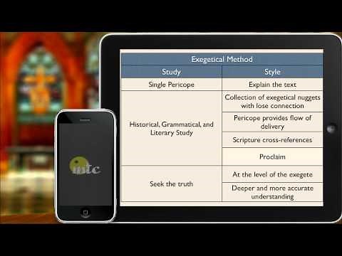 The Exegetical Method of Preaching