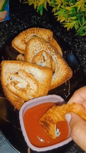 Amazing Odia Bread Design🥪🍞 😍 | Breakfast in 1 Minute #food #minivlog #indianfood #foodblogging