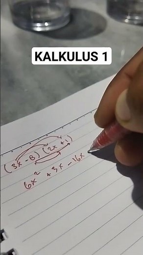 Cara mengerjakan soal kalkulus dasar
