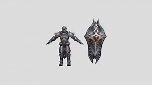 Monster_ Empire_ Knight_ Mesh King's raid - Download Free 3D model by ilyakardailskiy