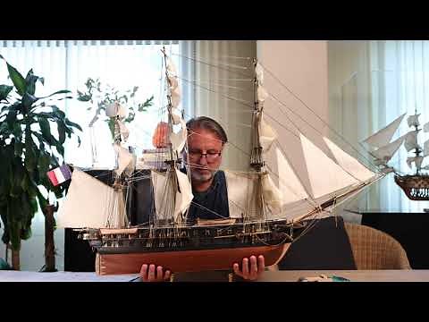 New - Belle Poule Wooden Ship Model Kit by OcCre