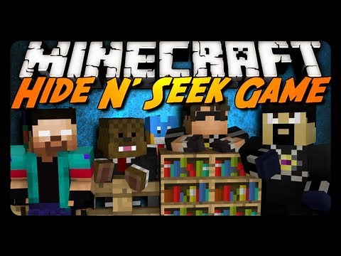 Minecraft Mini-Game: HIDE N' SEEK #1! w/ AntVenom & Friends!