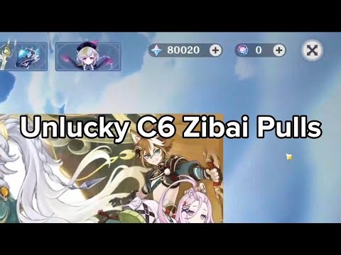 dumping 80k primogems on zibai