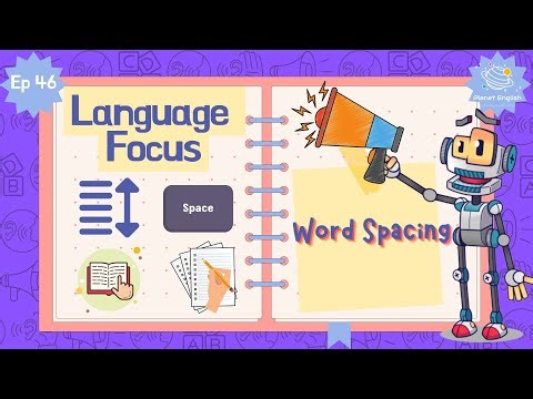 Ep46 - Word Spacing | Language Focus for Kindergarten | EYFS