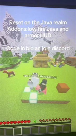 #minecraft #minecraftbedrock #minecraftrealms #pvp #reset | minecraft