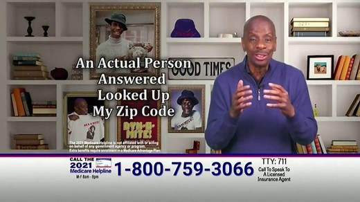The 2021 Medicare Helpline TV Spot, 'Extra 2021 Medicare Benefits' Featuring Jimmie Walker