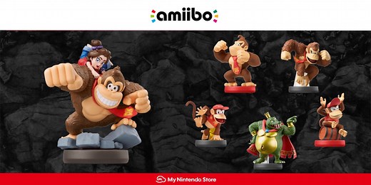 Check out Donkey Kong Bananza’s new amiibo and available bundles