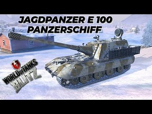 Jg. Pz. E100 Panzerschiff Camo 🔥 WOTB ⚡ WOTBLITZ ⚡ World of tanks blitz