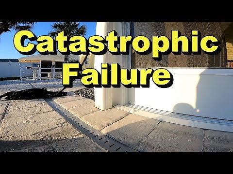 Chronicle of Channel Drain Failure - Extreme Water Damage
