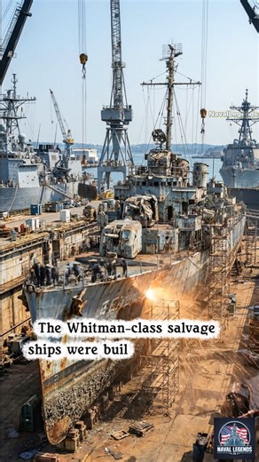 FULL Restoration of the Whitman-class Salvage Ship – “Built to Save, Forgotten to Rust” #WhitmanClass #WWIISalvageShip #ForgottenWarships #NavalRestoration #MilitaryHistory #veterans | Naval Legends