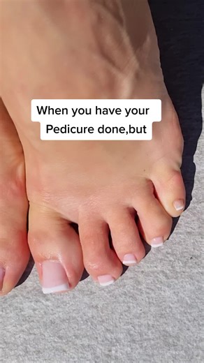 Pedicure at Home: French Pedicure Tutorial