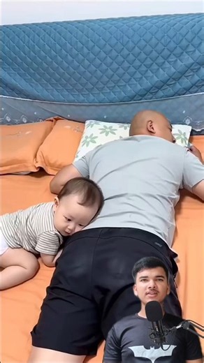 Father-Son Reciprocity: You Give One, I Give One Back #FatherSonFunnyMoments #HowCuteAreHumanTodd...