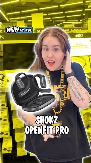 Shokz OpenFit Pro! Open ear audio that moves with you. | JBTV #audio #shokz