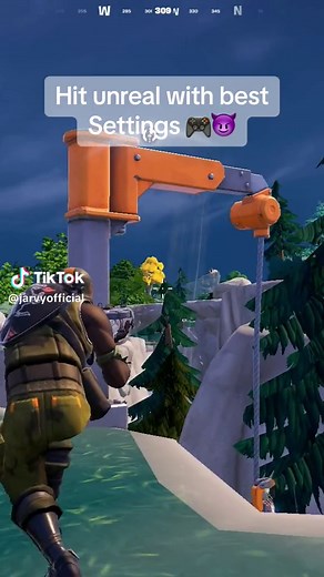 Hit unreal solo with these settings 😈 #fortnite #fortnitetips #fortnitetricks #aimbotsettings #fortnitecreative #fyp