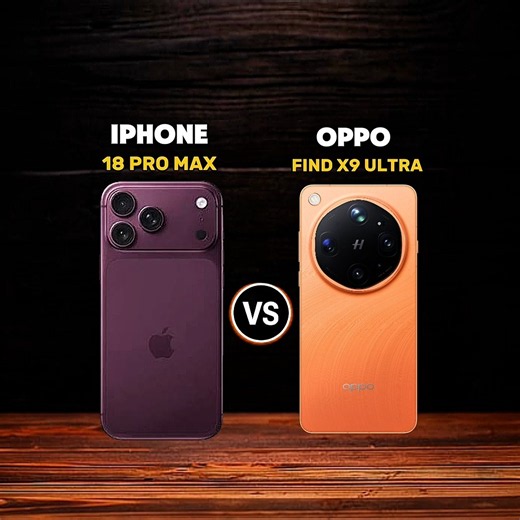 iPHONE 18 PRO MAX VS OPPO FIND X9 ULTRA ☠️