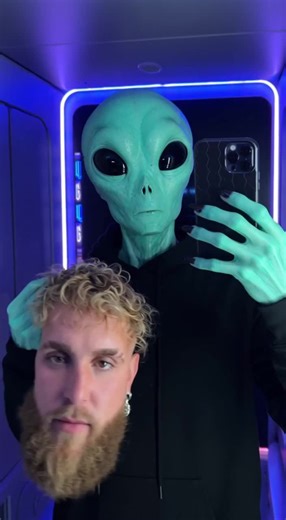 Unique Alien Mask Inspired by Jake Paul
