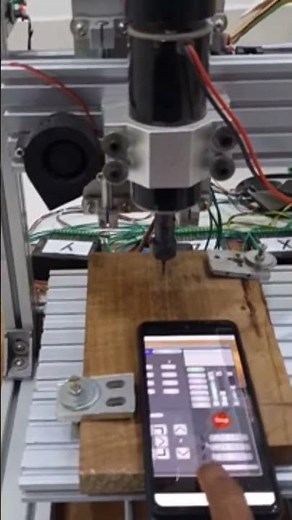 DIY Raspberry Pi CNC Machine control from Mobile & SBC-CNC Software #cnc #cncsoftware #3dprinting