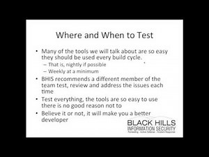 Pen Test Preparations - Web Application Scanning