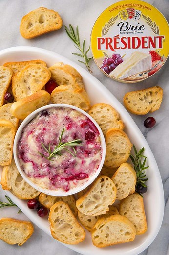 Cranberry Brie Dip