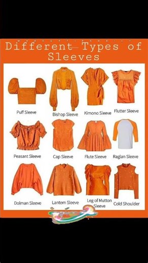 12 Different Types of Sleeves Every Girl Should Know 👗 Fashion Guide #Shorts