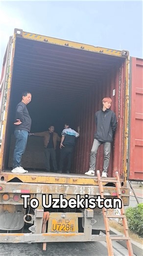 To Uzbekistan #shipping #loading #tissuepapermachine #machine