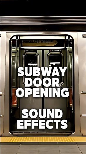 Subway Door Opening Sound Effect